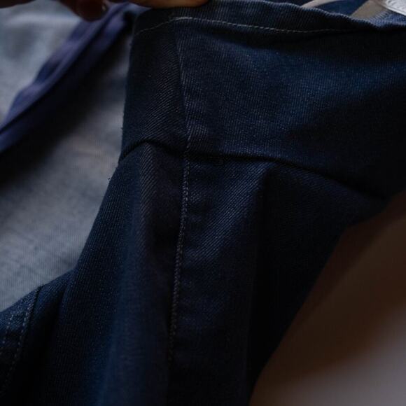 Shoshanna Denim Candelaria Dress - Size 16 - Picture 5 of 8